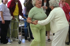 Dancing at the Lucy Corr Adult Day Center