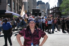 Julia at Ground Zero 9_11_10