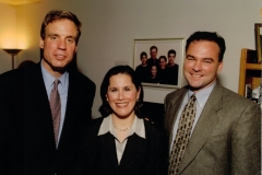 Julia with U.S. Senators for Virginia Warner _ Kaine Campaign